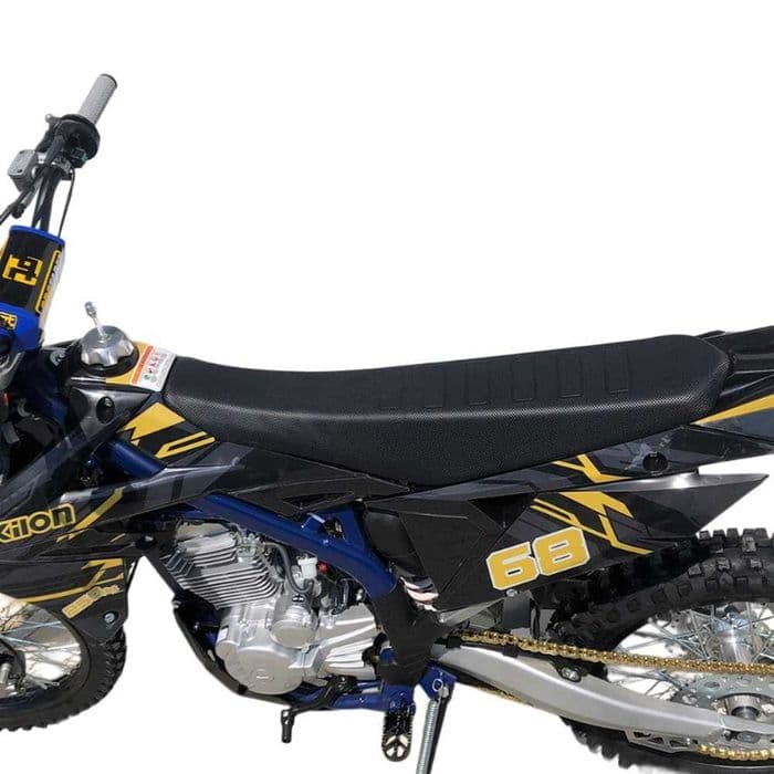 Motocicleta cross MZK Mikilon 250cc 21/18 4T benzina negru/galben