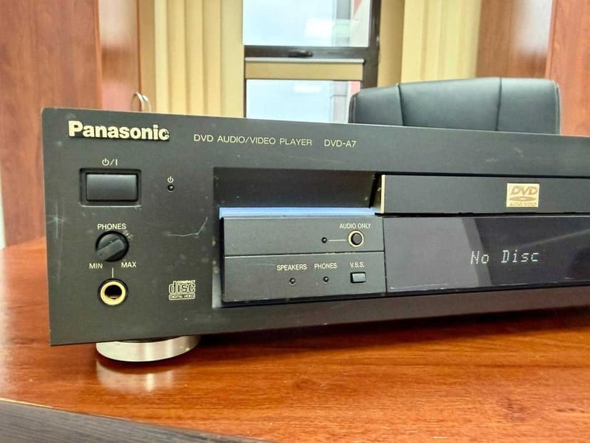 Panasonic DVD A-7, 24bit DAC, (Technics DVD A-10)