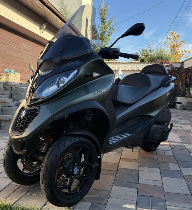 Piaggio mp3, piaggio 3 roti, 500cc, ABS/ASR, conduci cu B-ul