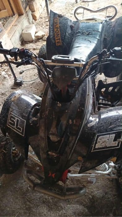 Atv 250cc 4t  atv porneste  dar nu pleaca  de pe loc