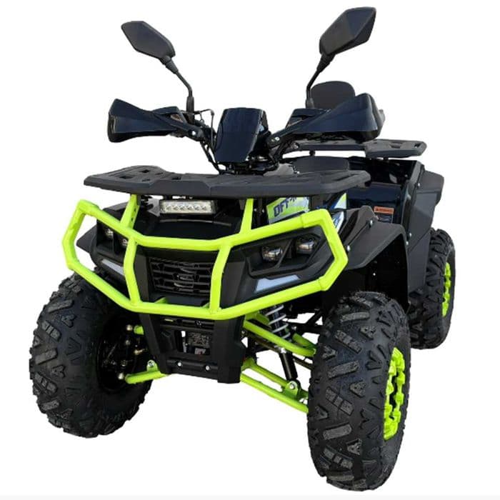 Atv 125cc Rival AFP Pro 8" automat 4T benzina negru/verde