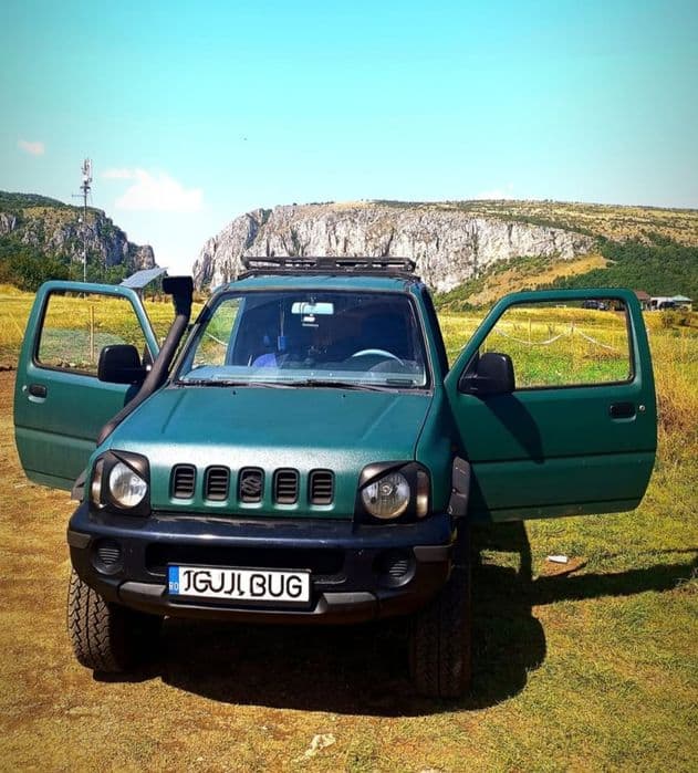 Suzuki jimny reconditionat. Vopsea Raptor. Roti 225/75/15