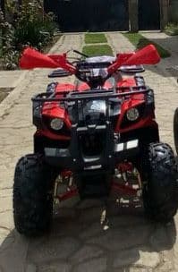 Atv 125cc 4 timpi pe benzina la aproape nou,nu are nicio dificultate.