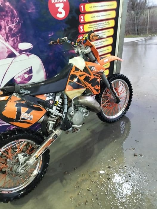 Vând KTM sxc 200 carburatie