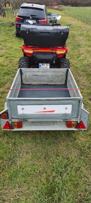 Atv Cf Moto 520L X5 Eps Euro5 cu remorcuta