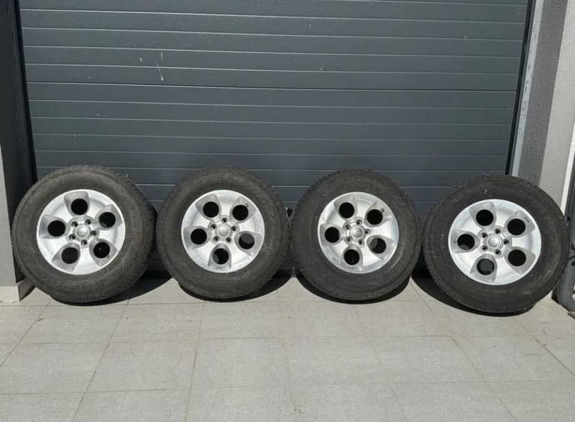 Jante 5x127 R18 Jeep Wrangler JK+Anvelope 255 70 18 Bridgestone Dueler