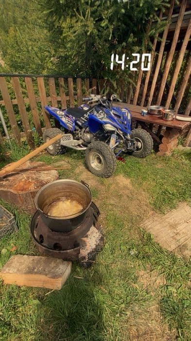 Yamaha raptor 700(SCHIMB CU CAN AM )!