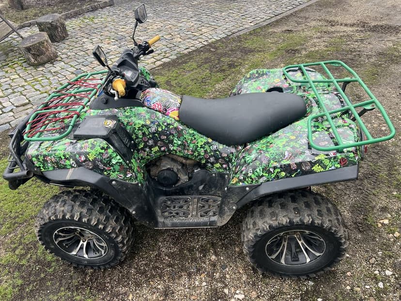 Kawasaki brute force 750, 2008 injectie