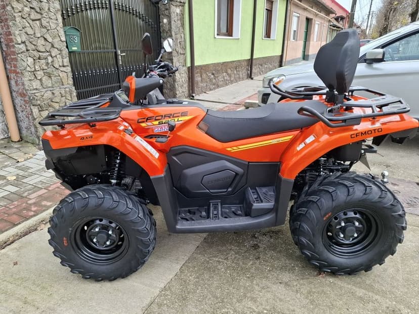 CF MOTO 520T3/2025/407 Km Nou Înmatriculat Primărie Cu Carte R.A.R