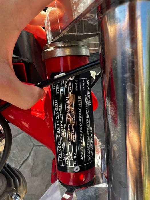 Motocross MMX 607S 125cc 2025 + Echipament complet