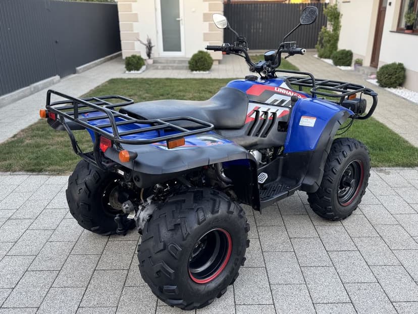 Atv Linhai 300 Worker 2x4 cu troliu (nu shineray bashan kxd cf moto