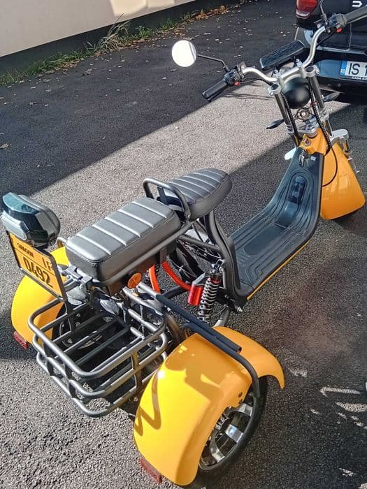 OCAZIE !!! Triciclu electric fără permis, nou, înregistrat circulație.