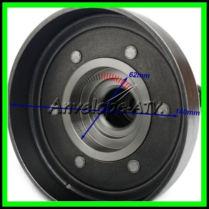 Ambreiaj ATV CFMoto 500 600 CF188 X5 X6 Oala Ambreiaj CF + Saboti CF MOTO