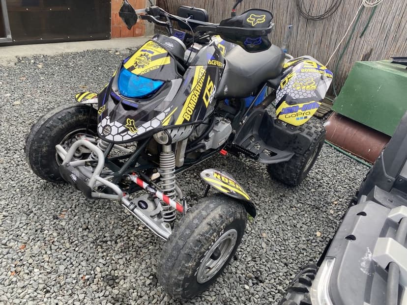 Quad can am bombardier sau schimb cu auto 4x4 pt off road