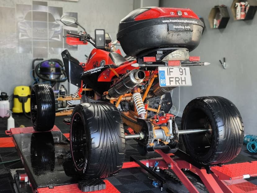 Quad Atv Stradă Înmatriculat