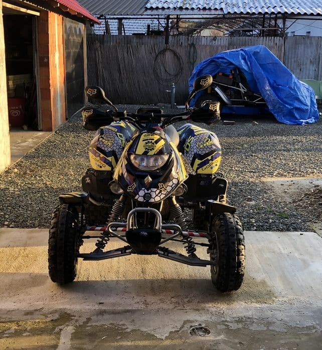 Quad can am bombardier sau schimb cu auto 4x4 pt off road