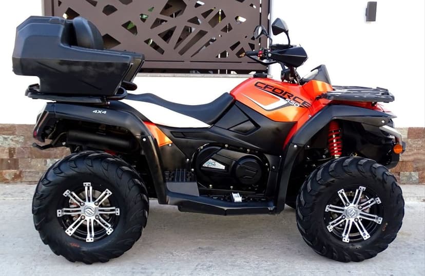 ATV‼️CF MOTO 550 L‼️NR negru ‼️servo directie‼️ nu [can am,linhai,tgb,