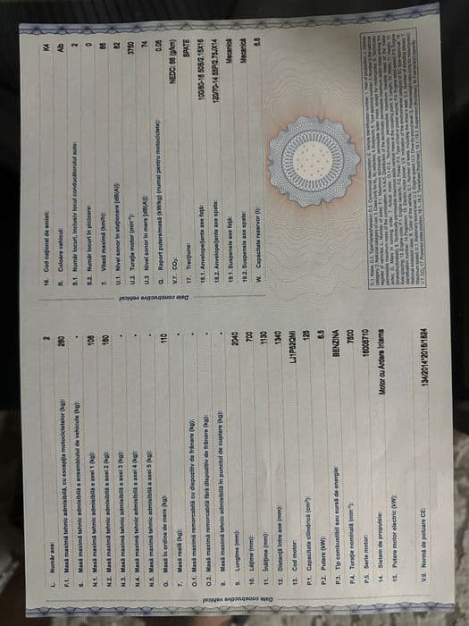 Vand sau schimb Scuter 125 cc3