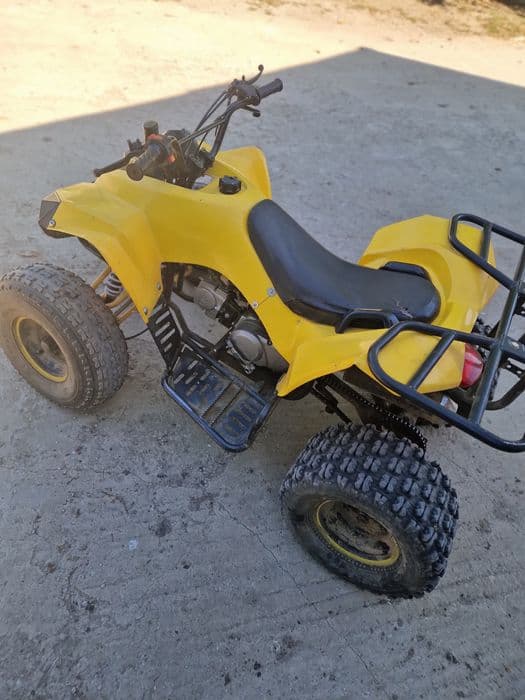 Atv 125 cc 3 +1 motor nou schimbat acum 2 zile electrica noua baterie