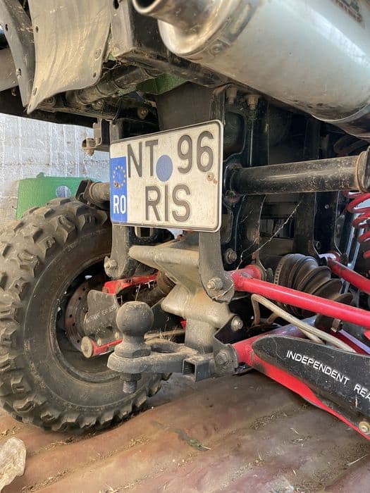 Atv Polaris Sportsman 700 Nr NEGRU Ofer TRANSPORT