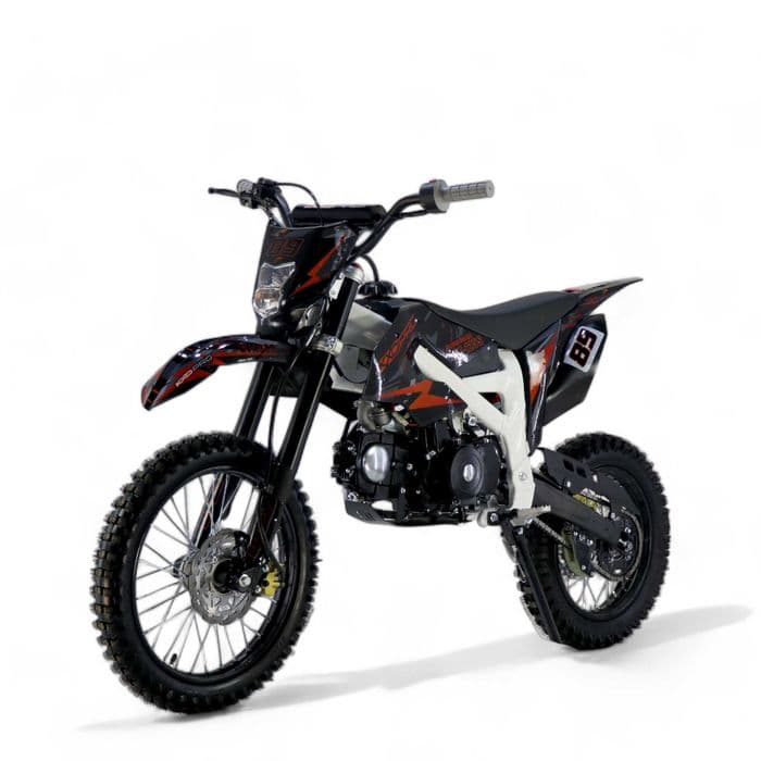 Moto Cross Dirt Bike 125cc pentru Adulti Roti 17 cu 14 Pornire Buton
