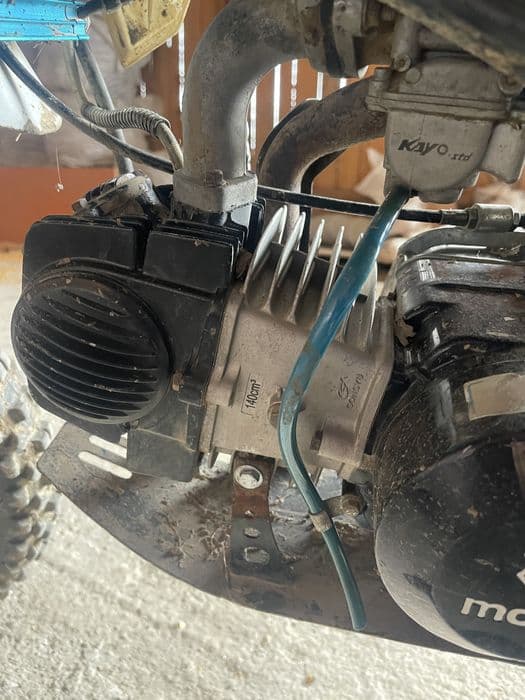 Vand cross 140cc defect necesita schimbate supapele