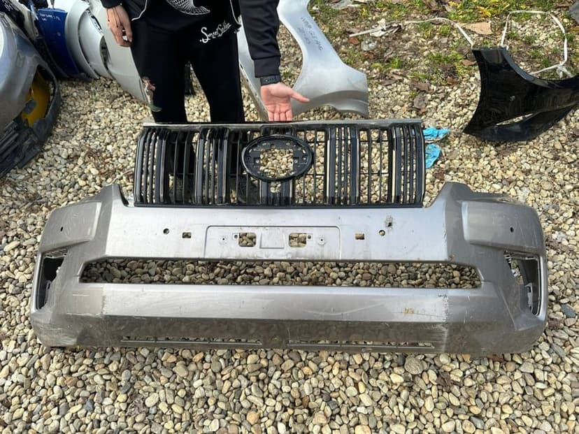 Bara fata + grila Toyota Land Cruiser Prado 2012/2013/2014/2015/2016