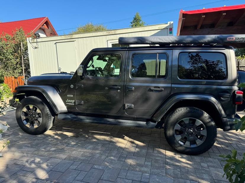 Jeep Wrangler 2,2 CRDi, 2020, Hardtop+Softtop, Overland, ACC, piele