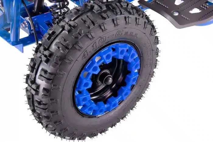 ATV electric pentru copii, 800 W, automat, 25 km/h, albastru