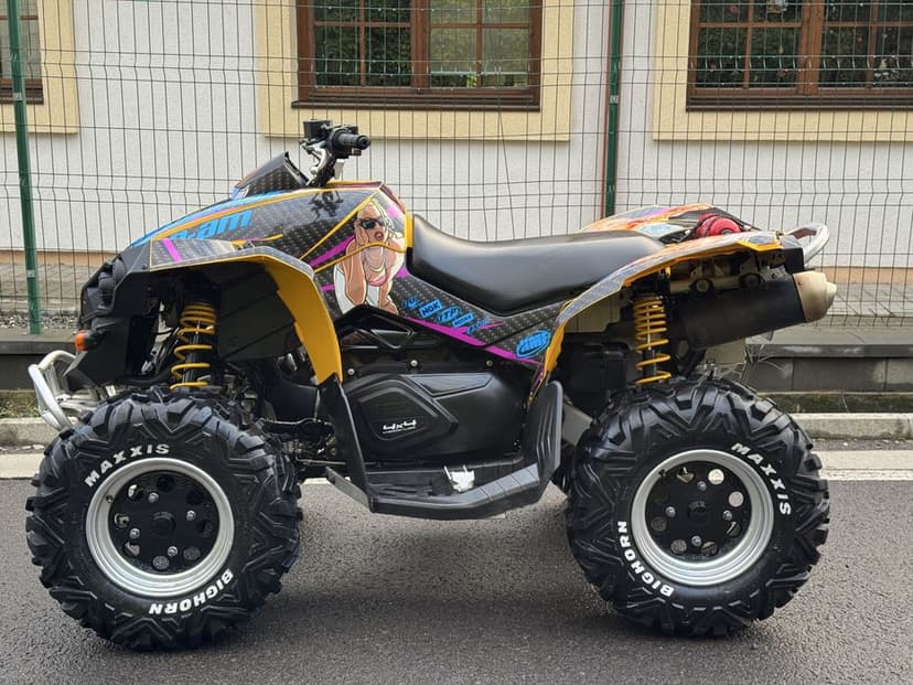 ATV Can Am Renegade 500 V2 recent adus, impecabil