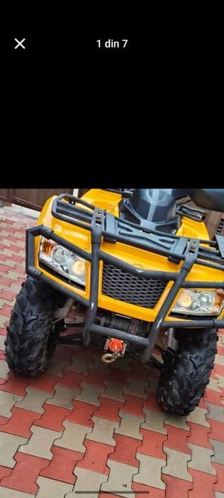 Vând ATV hisun cu motor de canam