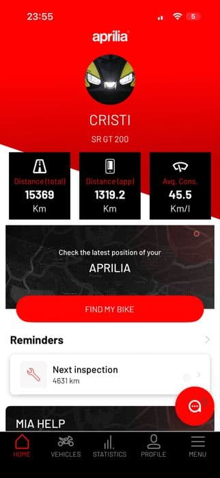 Aprilia SR GT200 SPORT