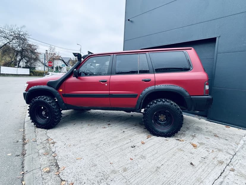 NISSAN Patrol m57//Piele//Silverstone//Troliu