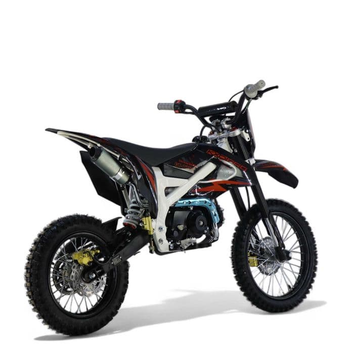 Moto Cross Dirt Bike 125cc pentru Adulti Roti 17 cu 14 Pornire Buton