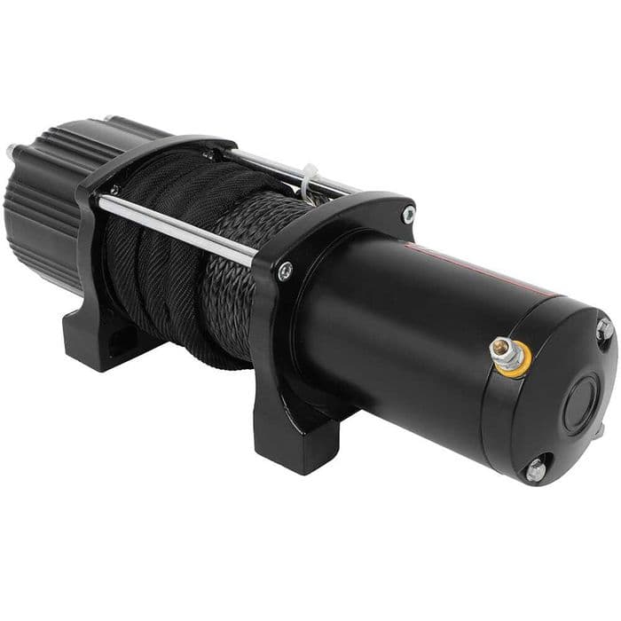 Troliu 6.000 LBS 12V – Cablu Oțel / Sufă Sintetică – Nou cu Garanție