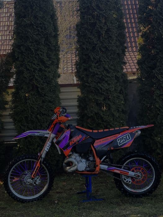 Ktm sx 250 (nu Yamaha ,Yz,Wr,Kx)