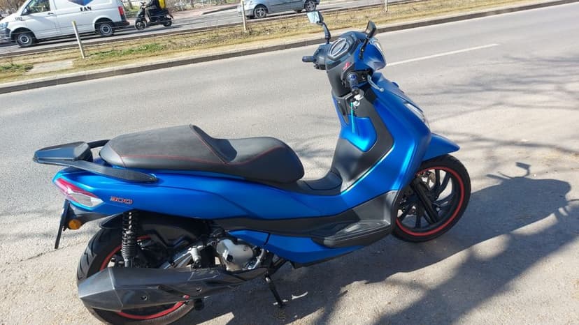 Sym HD300 din 2020, in stare noua, doar 4500  km