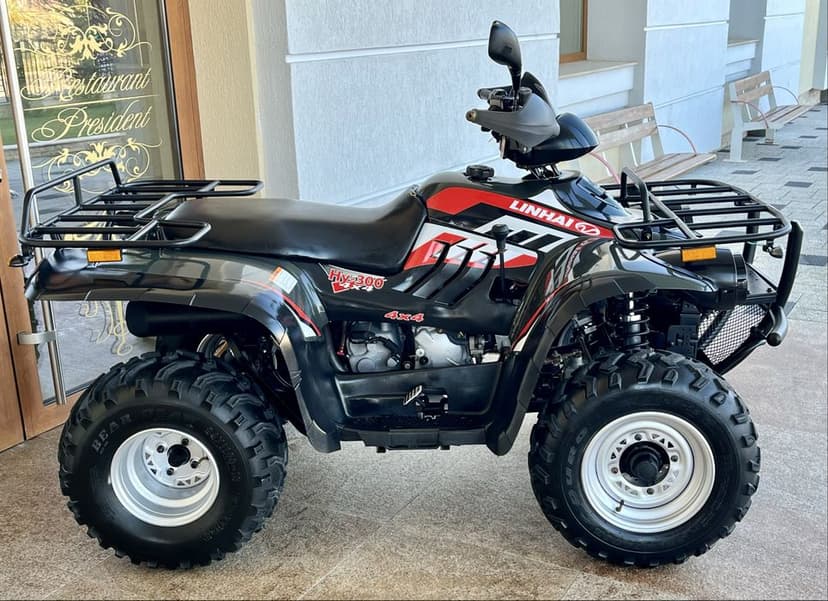 !! ATV Linhai 300 Worker 4x4 !!(nu cf moto can am tgb suzuki)