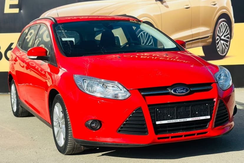 Ford Focus, 2013, 1.6 diesel, euro 5, RATE CU BULETINUL,  AVANS 0