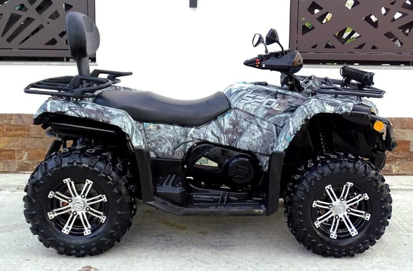 ATV cfmoto 520L, an 2020, 2200 km