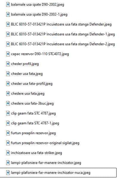 Piese noi-sigilate si vechi Land Rover Defender 90, TD5, 2002