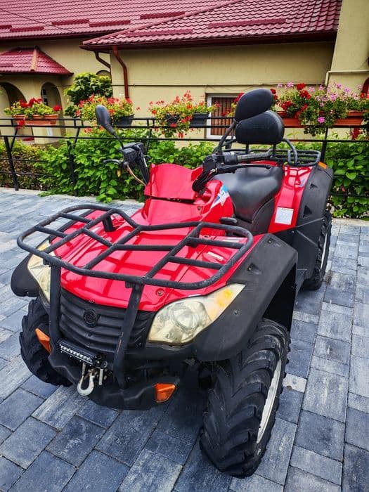 Vand ATV Cf Moto 500 L X5 2008 4x4 la buton