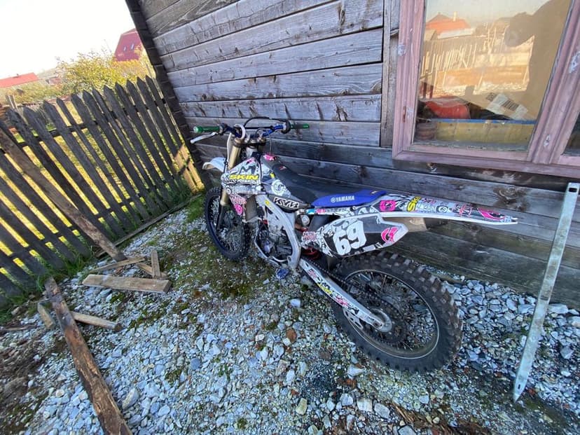 Motocross Yamaha yz450 F din 2014