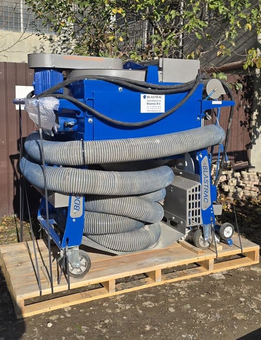 Sistem sablator pardoseli  Blastrac Husqvarna 2-20DT  aspirator bdc 99