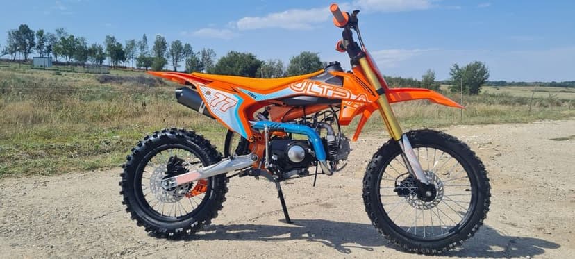 Cross Ultra 125cc 4 Timpi Kickstart 17/14 Nou pentru copii si adulti