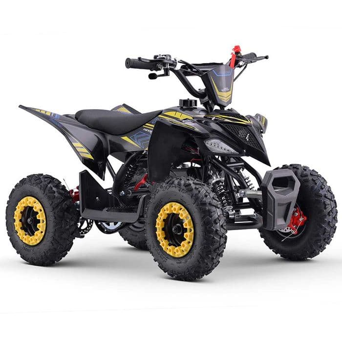 Atv copii 49cc MiniWarrior 6" galben