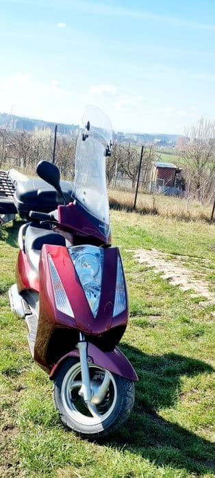 VÂND/SCHIMB cu Atv MAXI Scuter HONDA PANTHEON de 150 an 2005 KM 15000