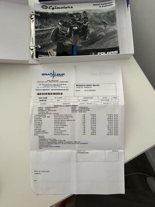 Polaris scrambler850 2014  7900€arata impecabil si estetic si mecanic