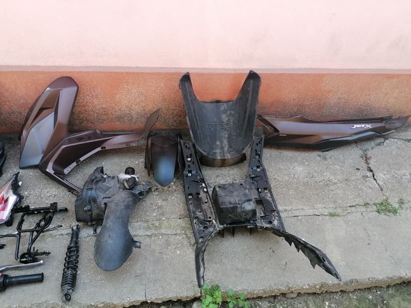 Sym jet x 125 AVARIAT