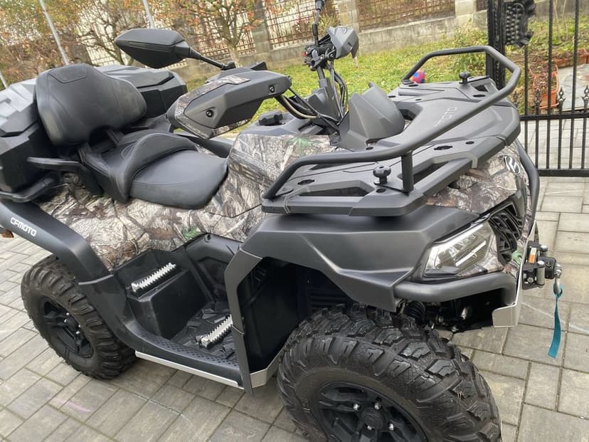 CF Moto 625 Touring 680 km fara zgirieturi sau carenaze rupte